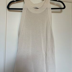 Wilfred cream Knit Sleeveless Top